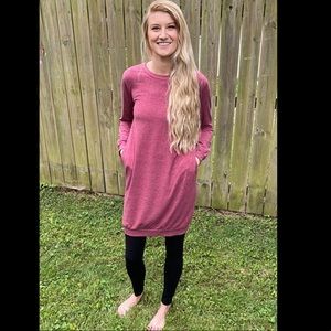 Sweatshirt Tunic Dress